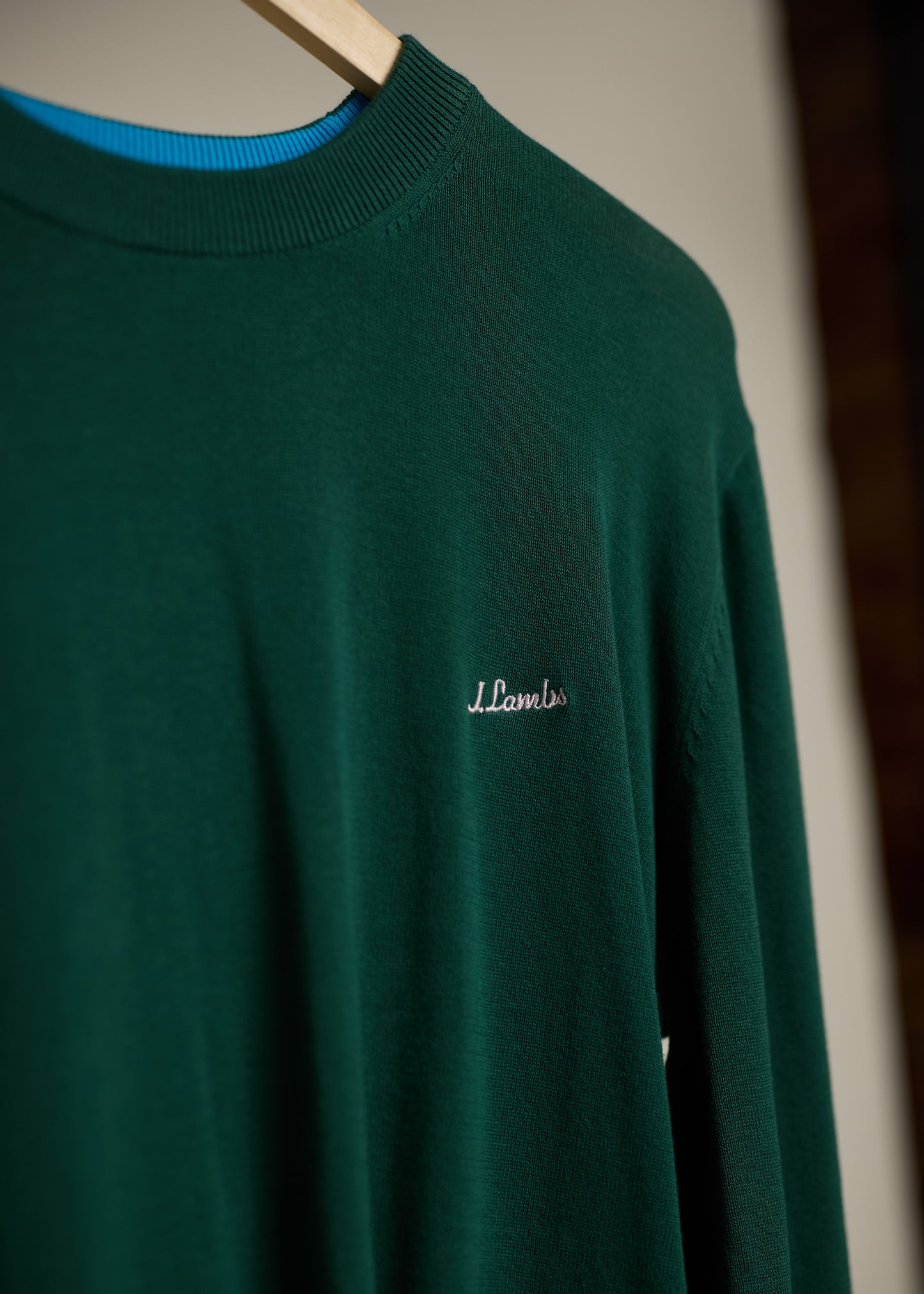 Jonny Lambs Green Crewneck Sweater