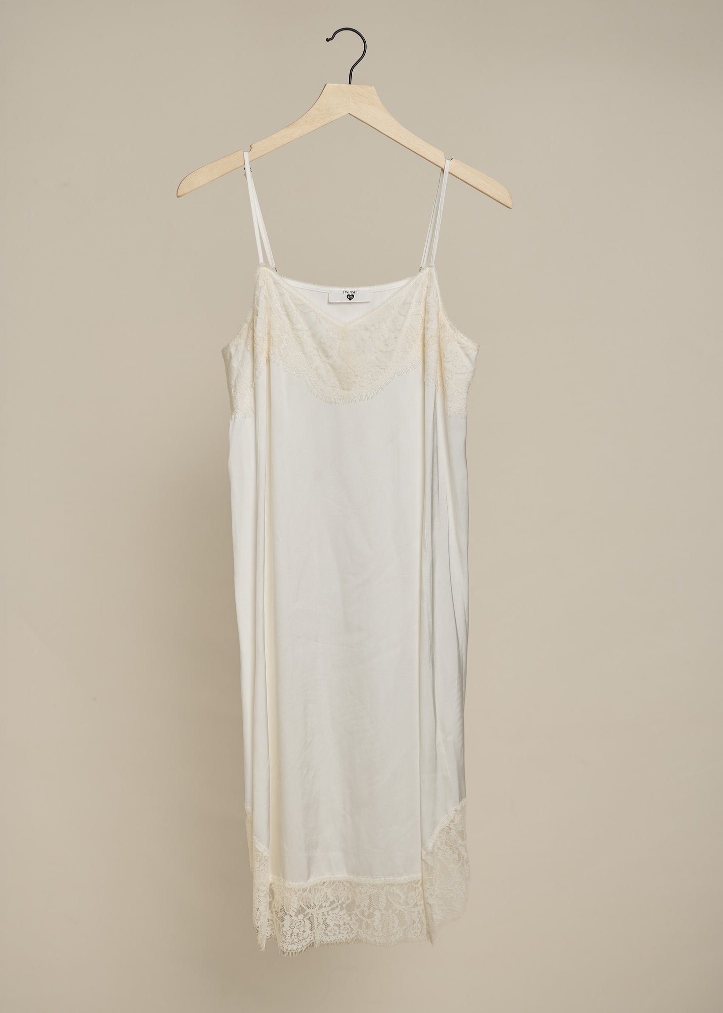 Twin Set Milano Silk Slip Midi Dress